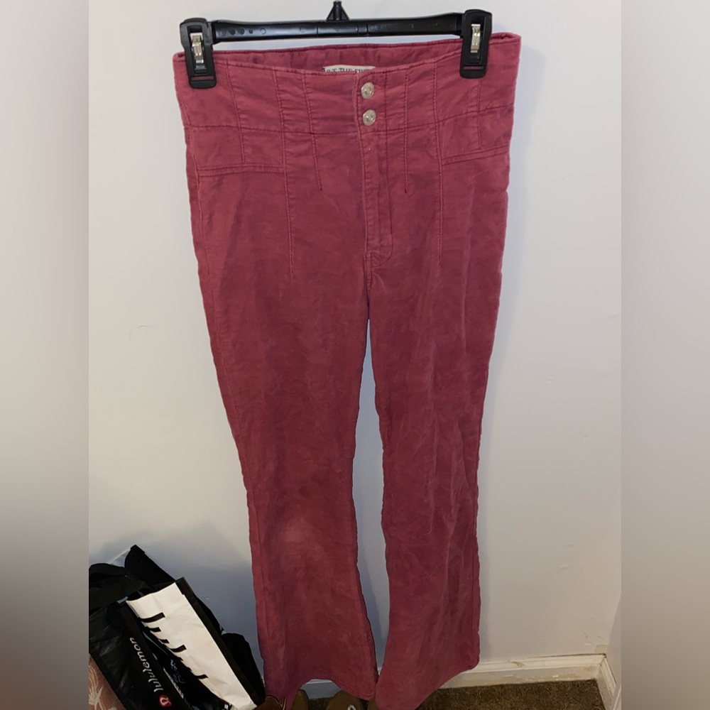 FREE PEOPLE CORDUROY JEANS 27